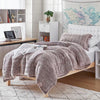 Cozy Peaks - Coma Inducer Oversized Comforter Set - Chevron Frosted Sierra - King