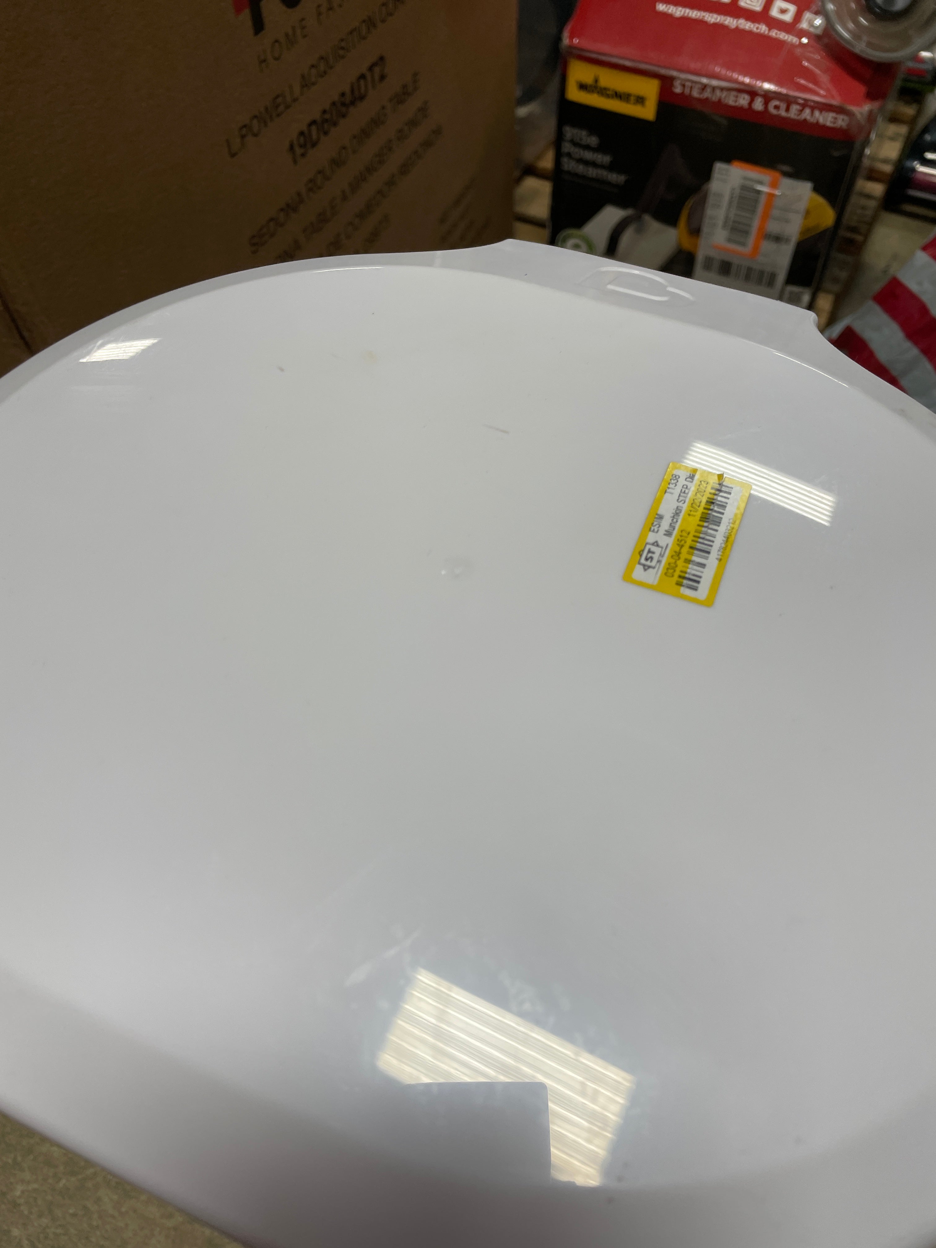 Baby Diaper Pail, White