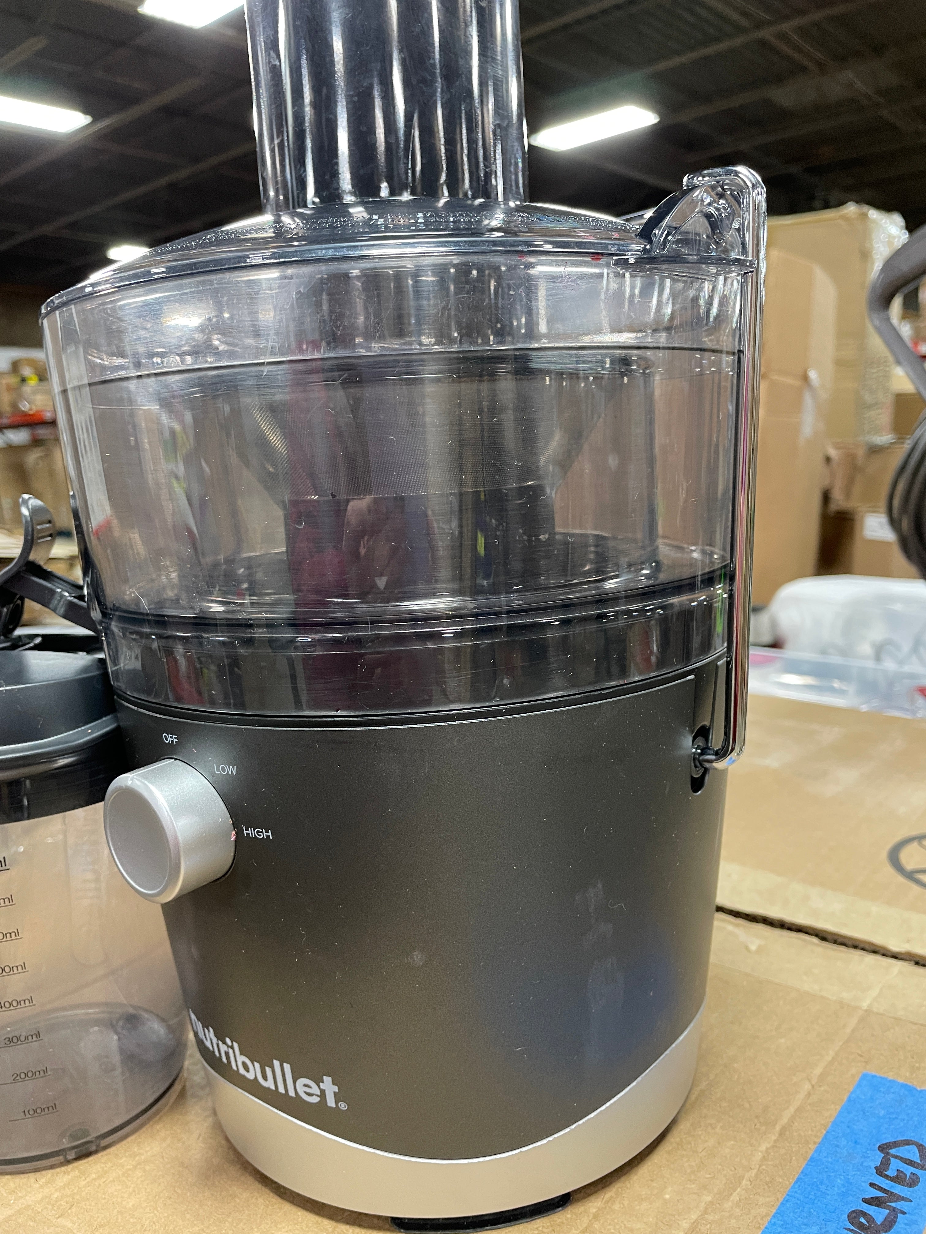 2-Speed Electric Juicer - Gray