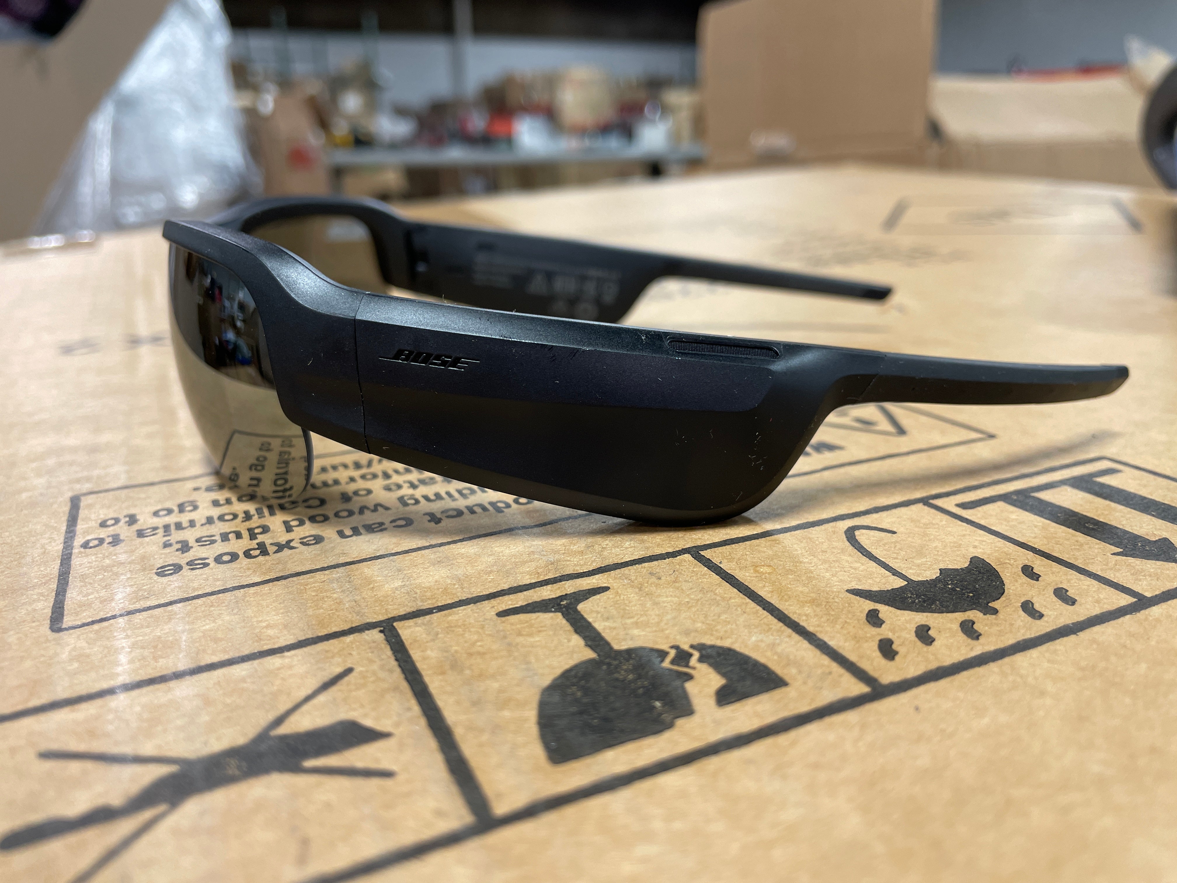 Bose - Frames Tempo – Sports Audio Sunglasses with Polarized Lenses - Black