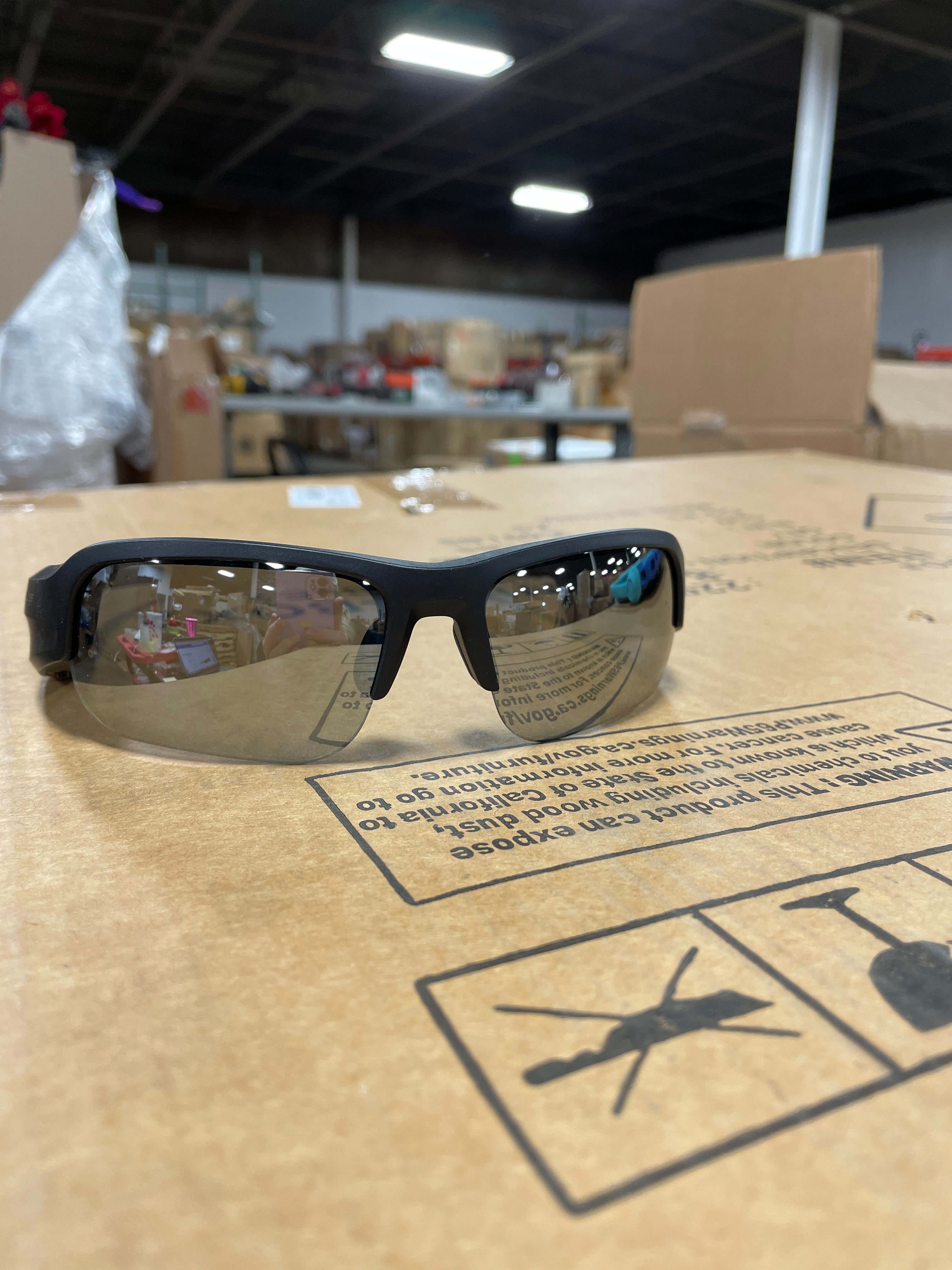 Bose - Frames Tempo – Sports Audio Sunglasses with Polarized Lenses - Black