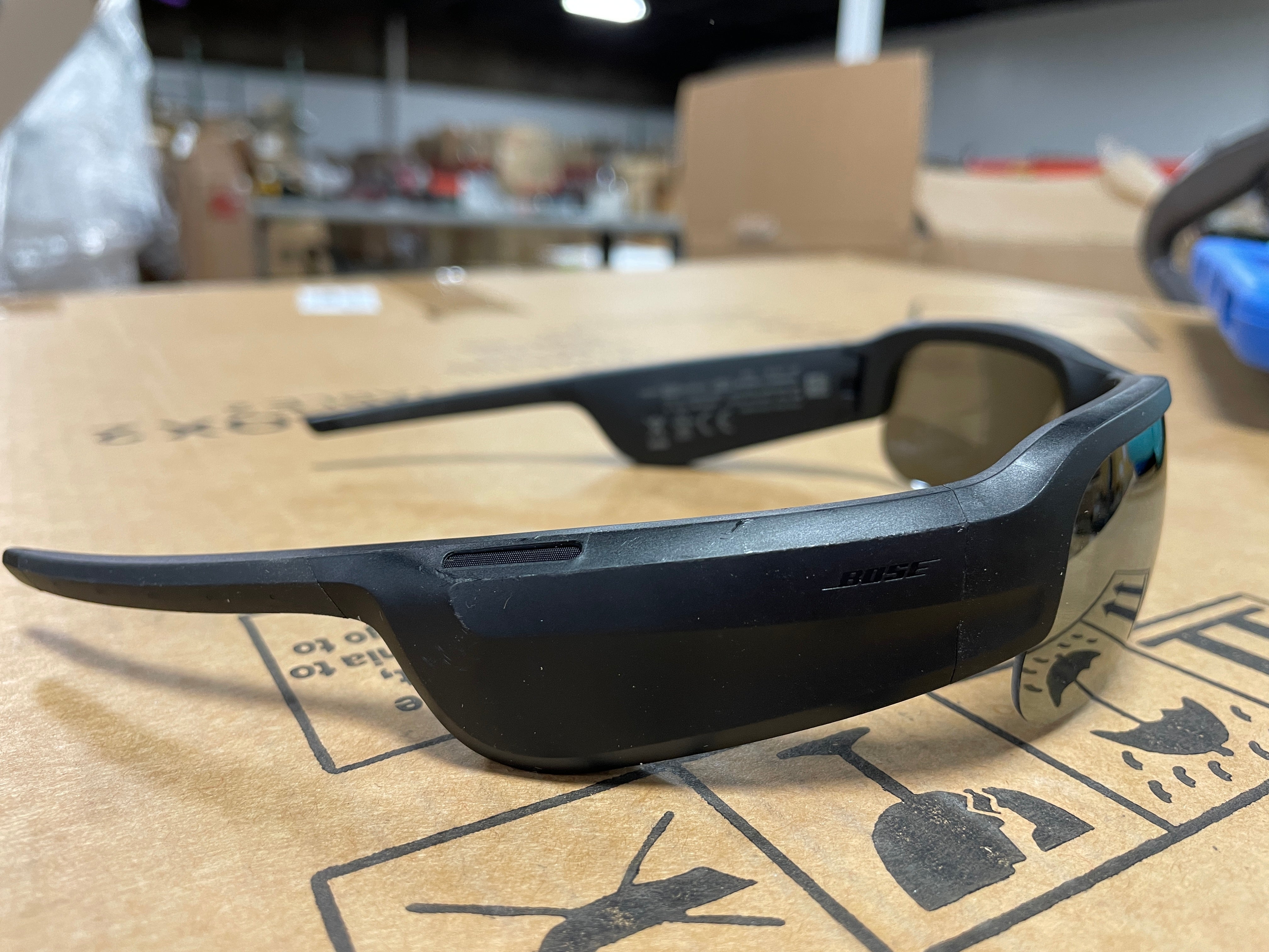 Bose - Frames Tempo – Sports Audio Sunglasses with Polarized Lenses - Black