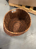 Woven Banana Bark Floor Basket