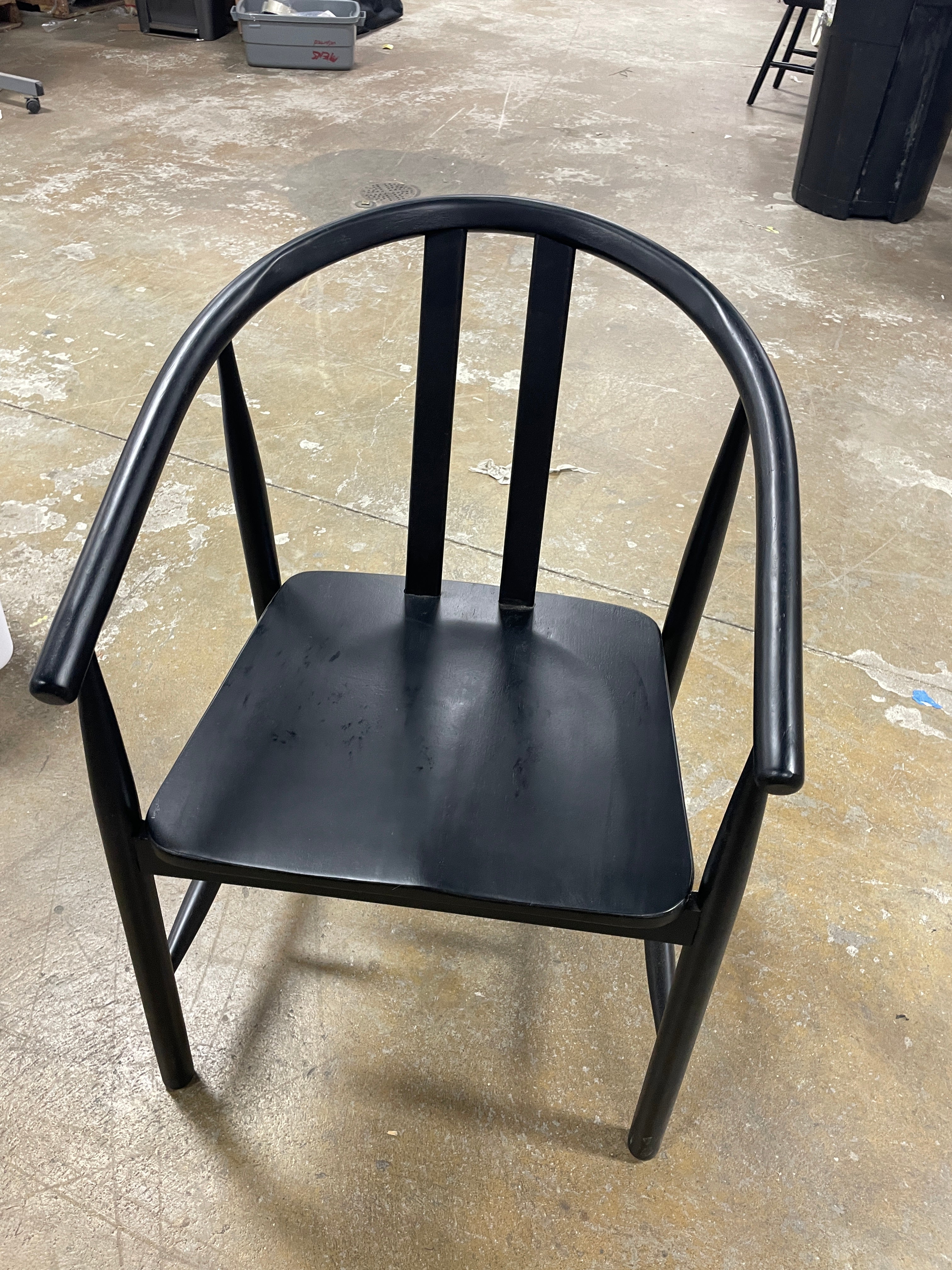 Sculpted Wood Dining Chair