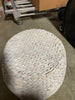 Barrel Wicker Side Table