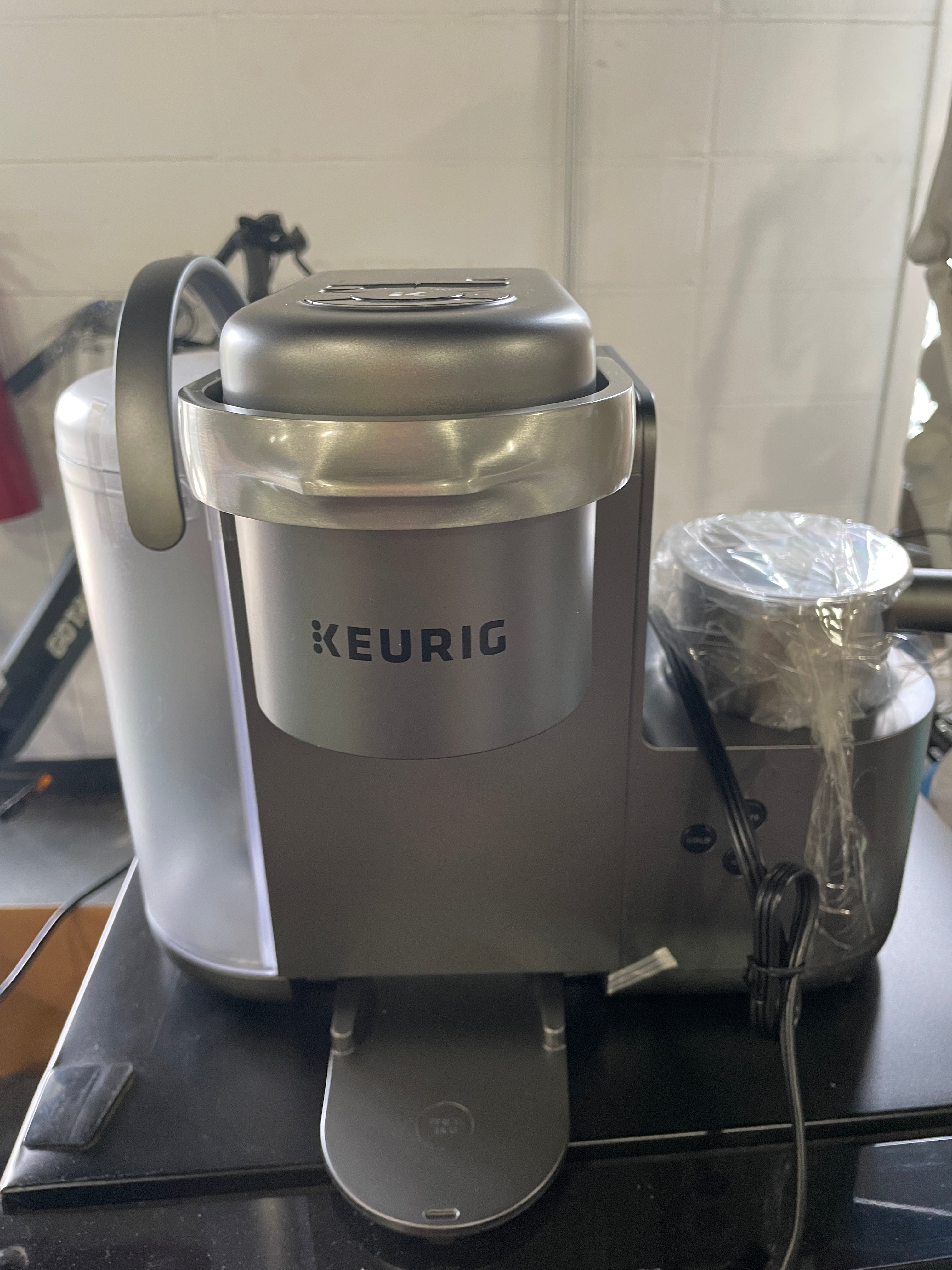 K-Cafe Special Edition Single-Serve K-Cup Pod Coffee, Latte and Cappuccino Maker - Nickel