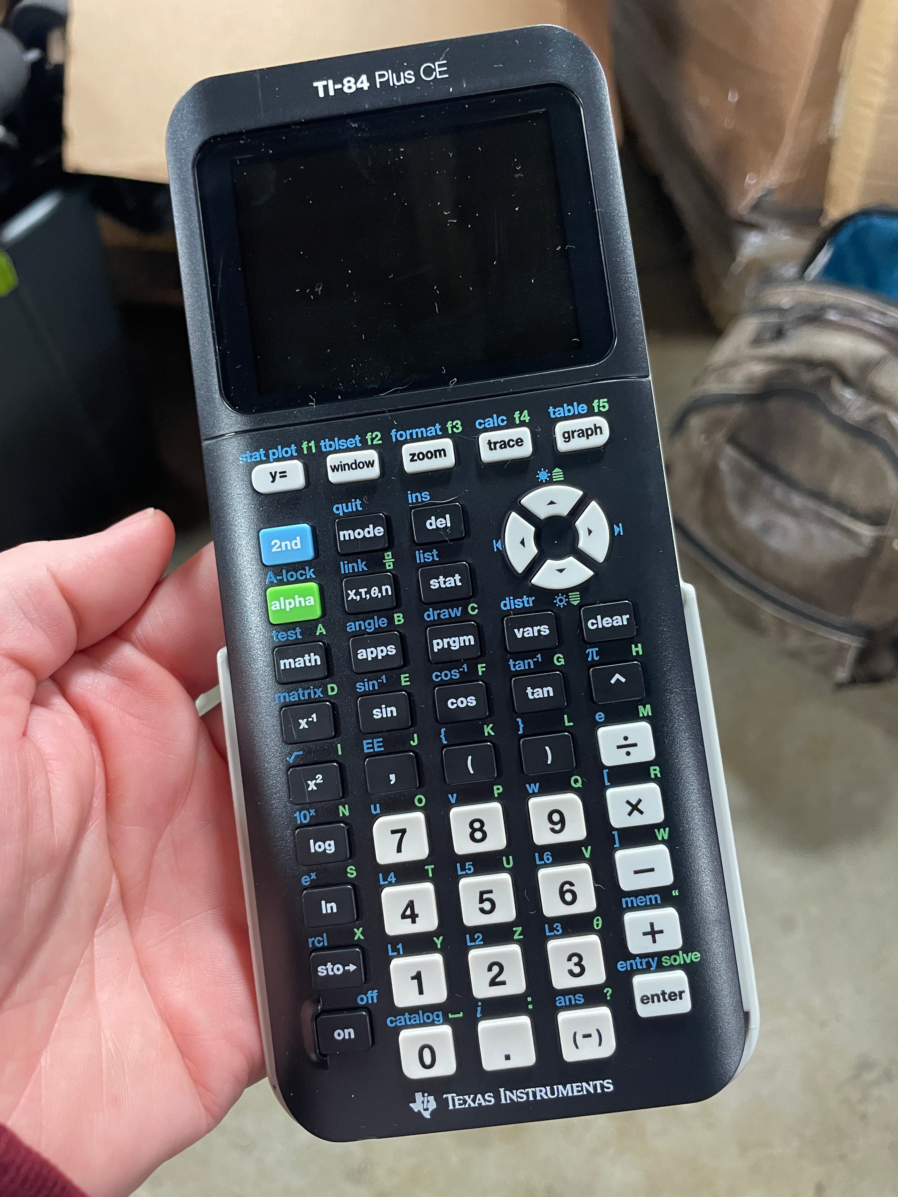 84 Plus CE Graphing Calculator - Black