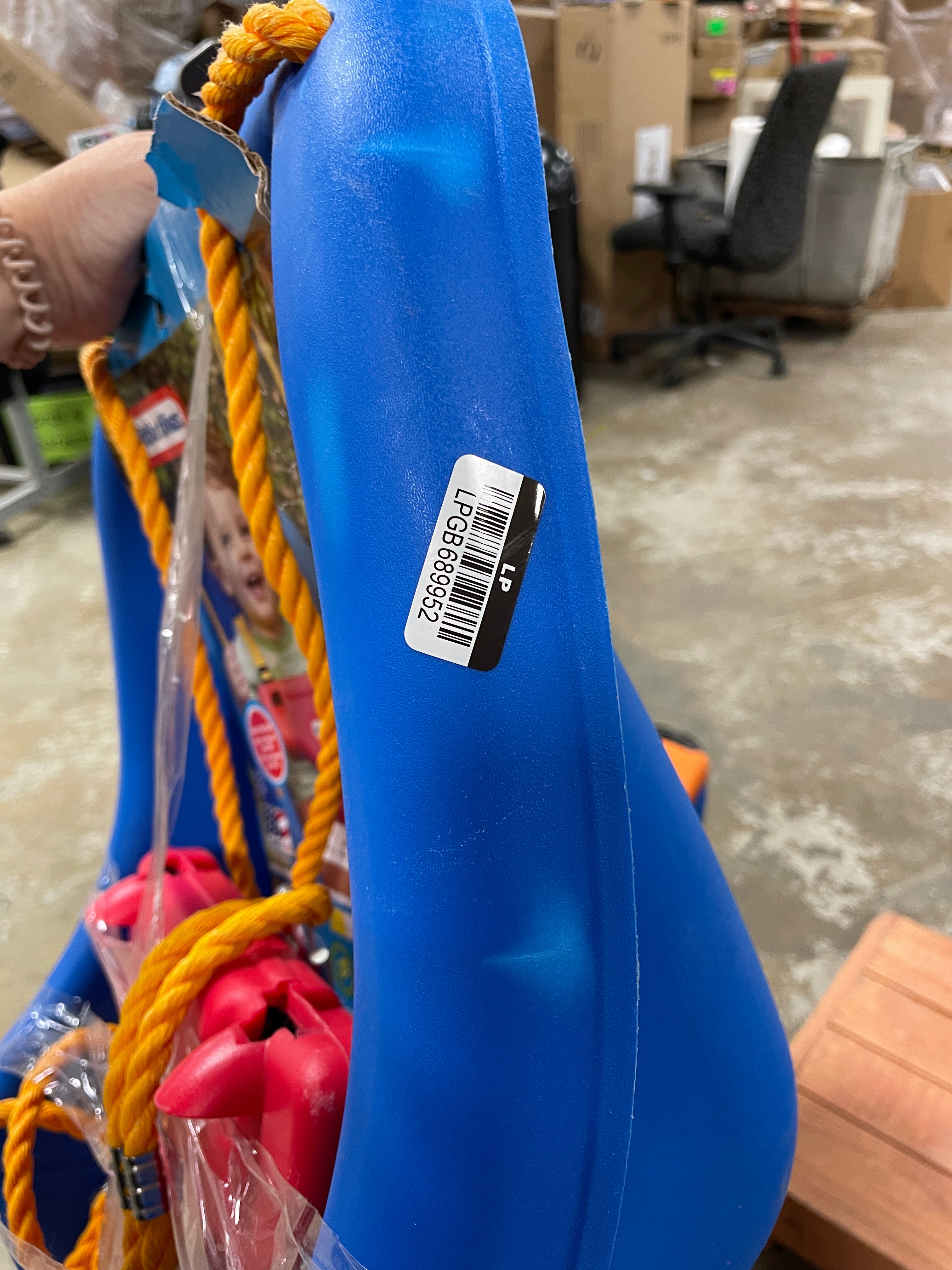 2-in-1 Snug 'n Secure Swing - Blue