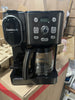 Coffee Center 2-IN-1 Coffee Maker and Single-Serve Brewer -Black Stainless Steel- Programmable K-Cup & Ground Coffee Machine
