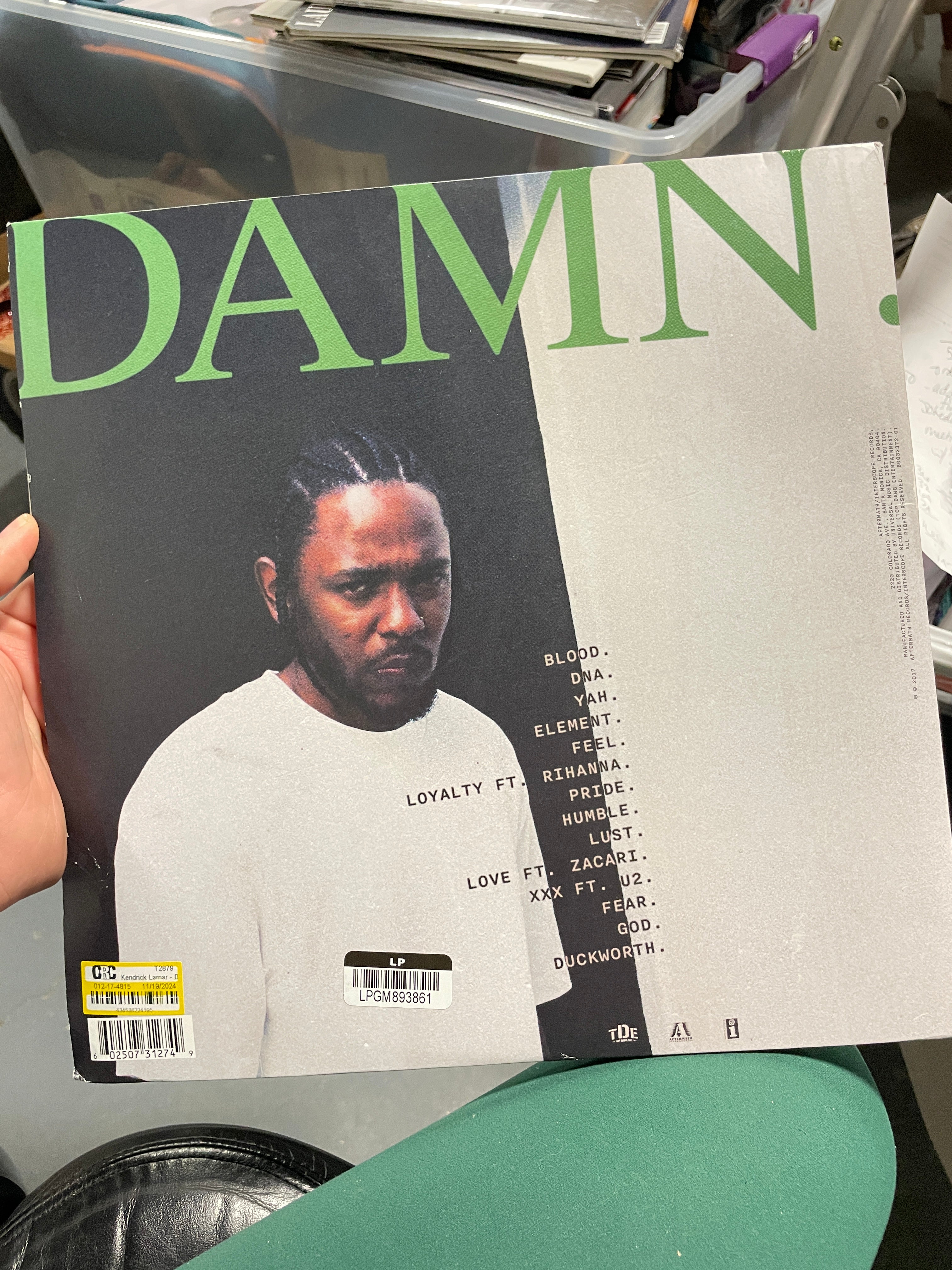 Kendrick Lamar - Damn Vinyl – Salvage & Co Indy