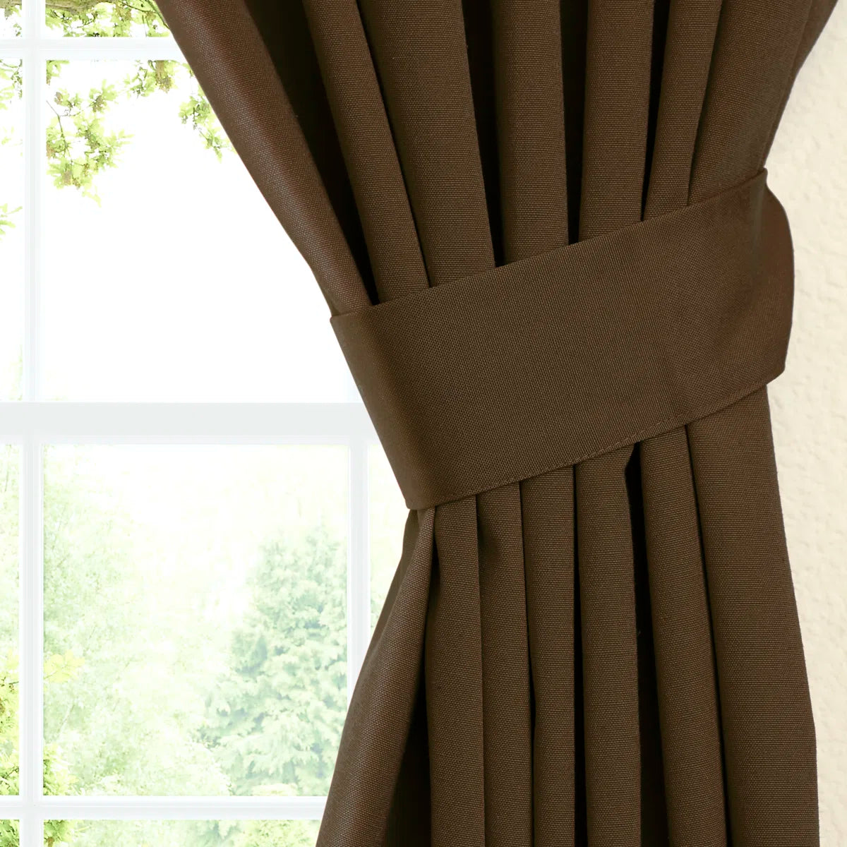 Currahee Cotton Blend Room Darkening Curtain Pair