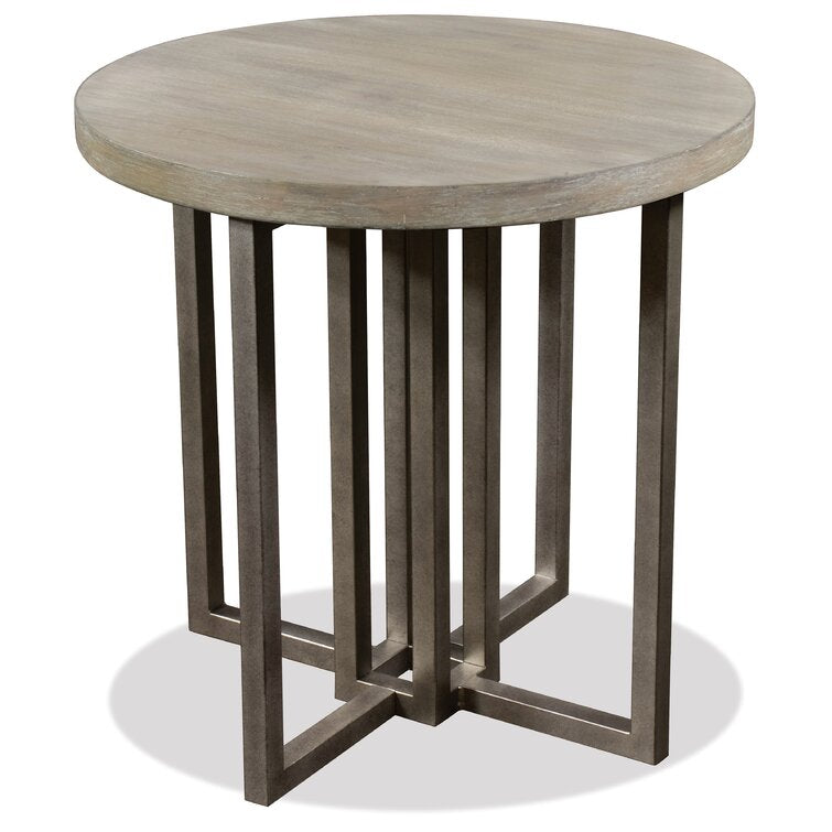 Riverside Contemporary Round End Table
