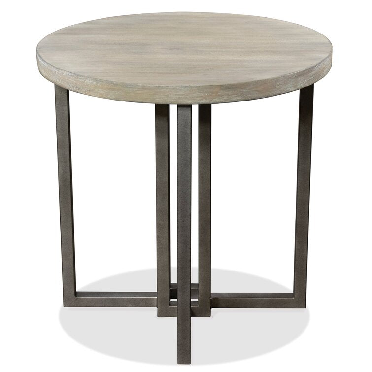 Riverside Contemporary Round End Table
