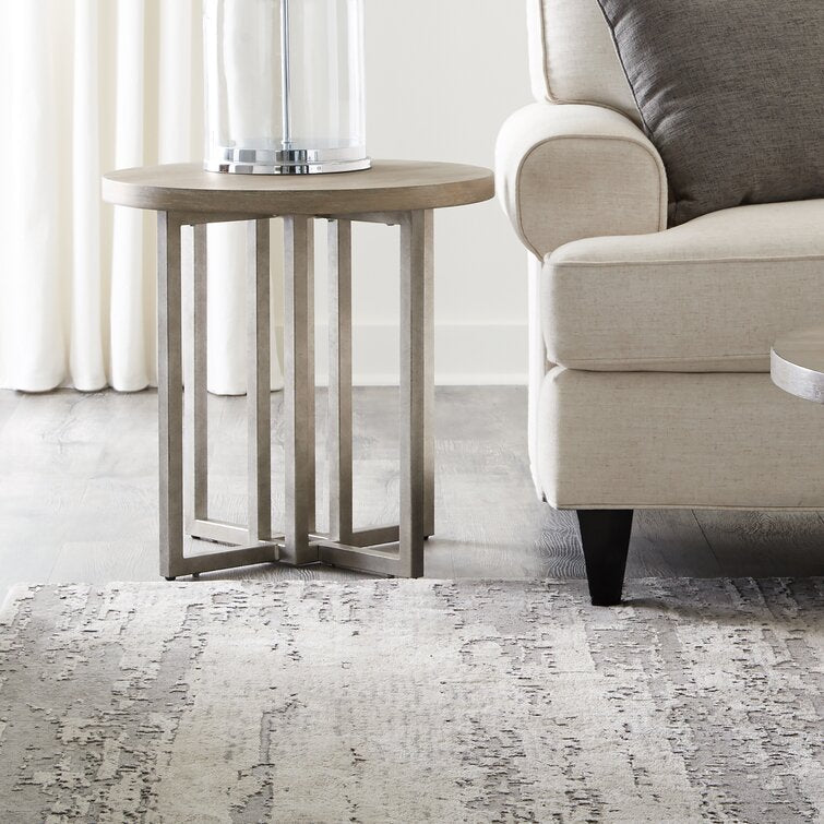 Riverside Contemporary Round End Table
