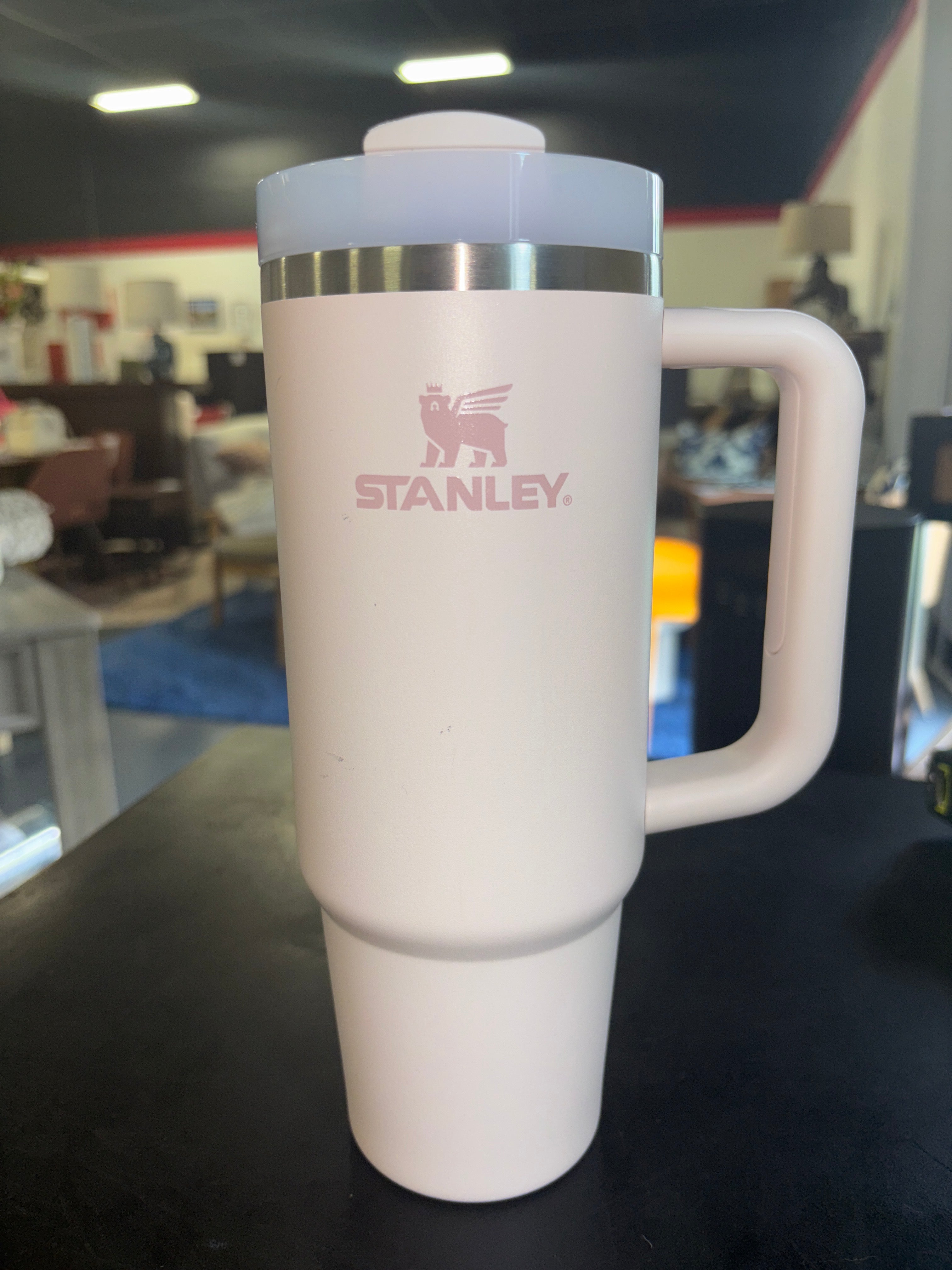 (No Straw) Stanley 30 oz Stainless Steel H2.0 Flowstate Quencher Tumbler SHOWROOM ITEM