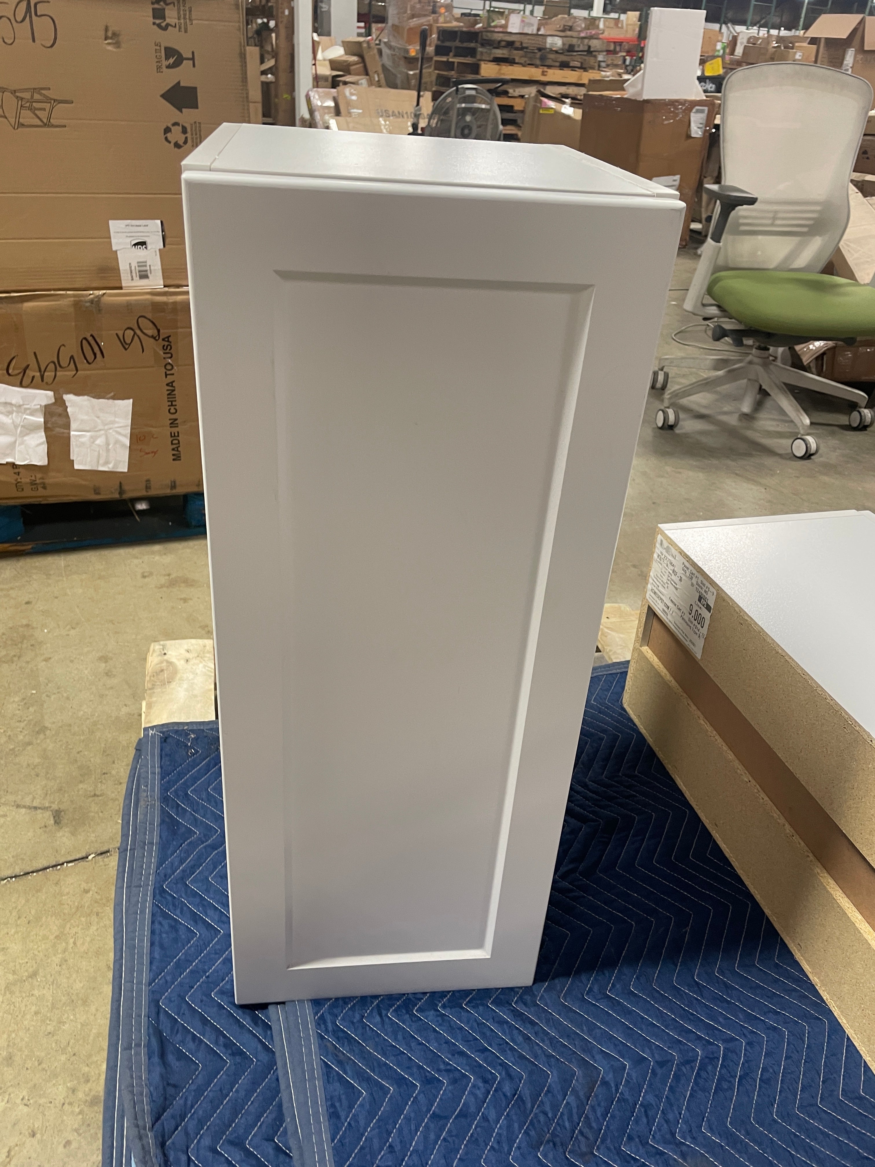 Designer Series Melvern Assembled Wall Kitchen Cabinet in White