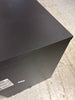 Dorm Storage TV Stand - Black SHOWROOM ITEM