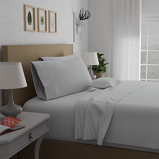 Cotton 400 Thread Cool & Crisp Sheet Set Twin