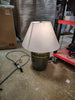 Medium High Gloss Ceramic Table Lamp Green
