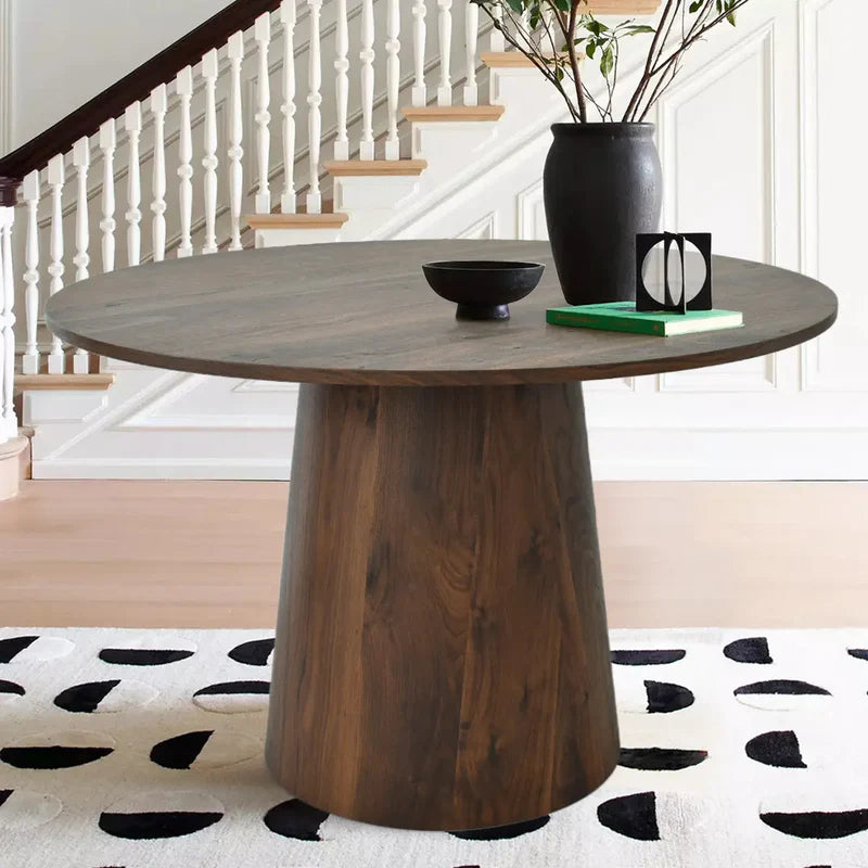 Modern Round Pedestal Dining Table Base – Salvage & Co Indy