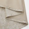Deavion Velvet Curtains Metal Grommets Room Darkening with Gold Foil Print 2 Panel Set