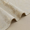Deavion Velvet Curtains Metal Grommets Room Darkening with Gold Foil Print 2 Panel Set
