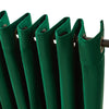 Deavion Velvet Solid Color Metal Grommets Room Darkening Curtain Panels (Set of 2)