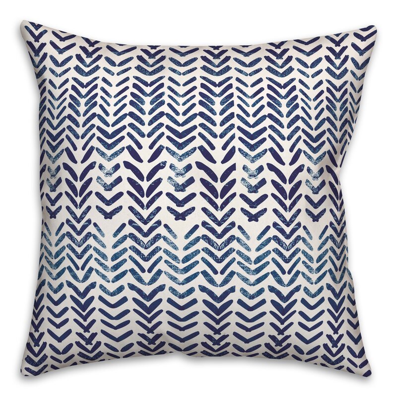 Blue Deberah Indoor/Outdoor Throw Pillow (Set of 2)