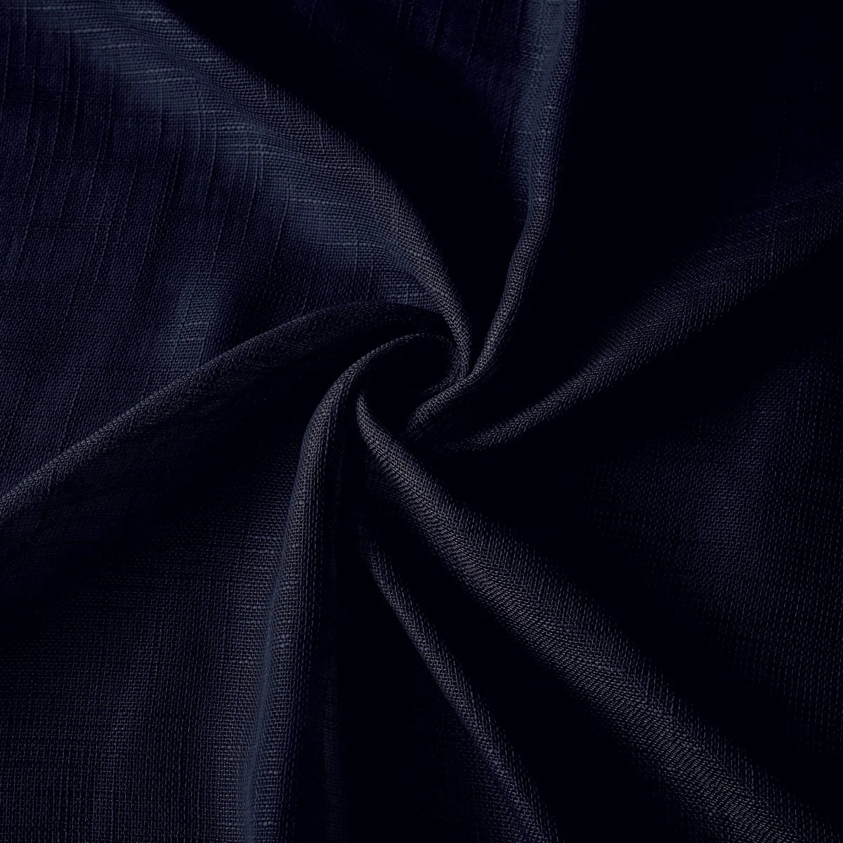 Deisy Solid Semi-Sheer Linen Textured Grommet Curtain Panel Pair (Set of 2)