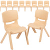 Demaio Goddard Plastic Stackable Preschool Chairs (Set of 10)