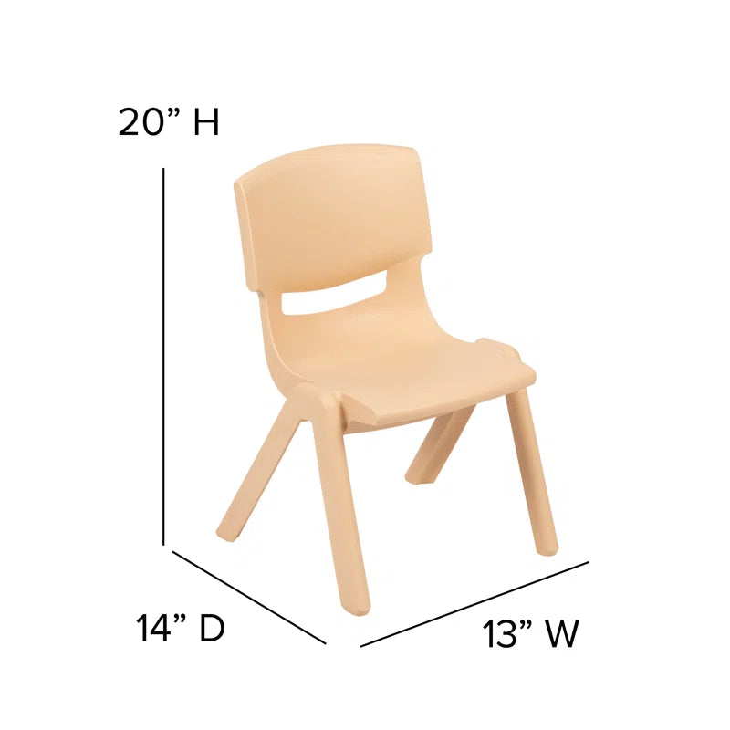 Demaio Goddard Plastic Stackable Preschool Chairs (Set of 10)