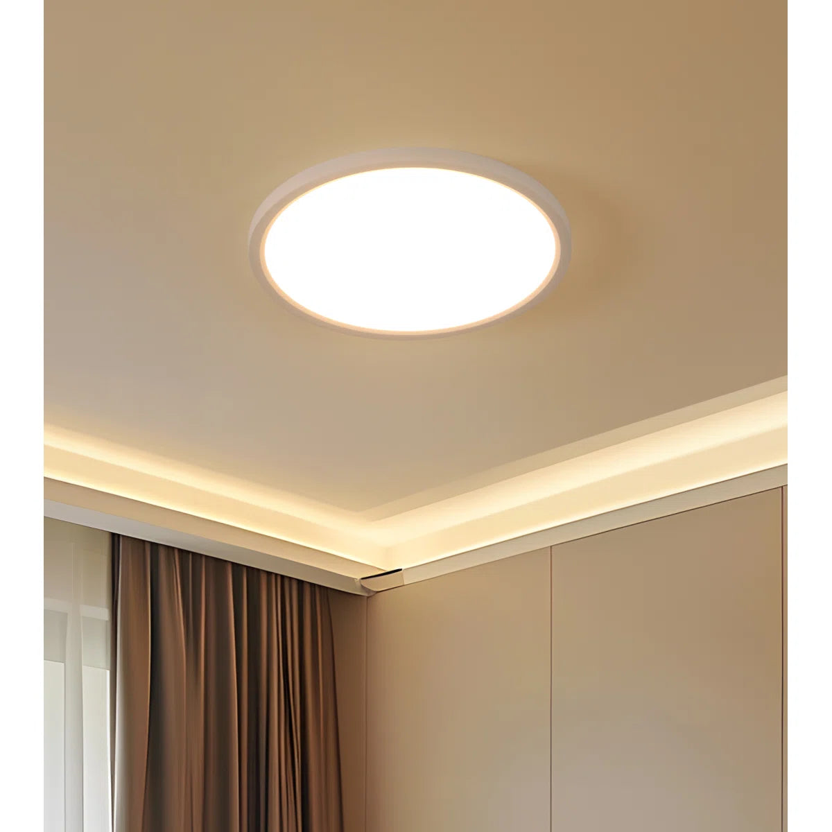 Deontee Acrylic LED Flush Mount - Set of 6
