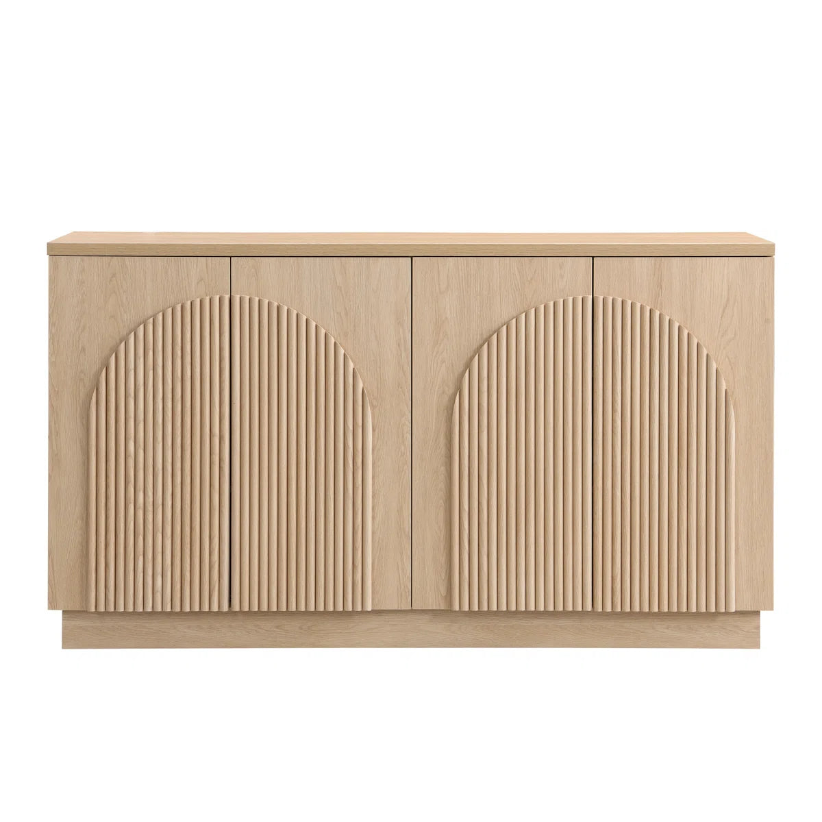 Curved Three-dimensional Texture Sideboard – Salvage & Co Indy