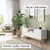 White/Natural Diethmar Media Console