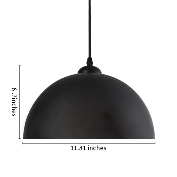 Black Dileo 2 - Light Single Pendant