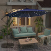 Direen Lighted Tilt Cantilever Umbrella