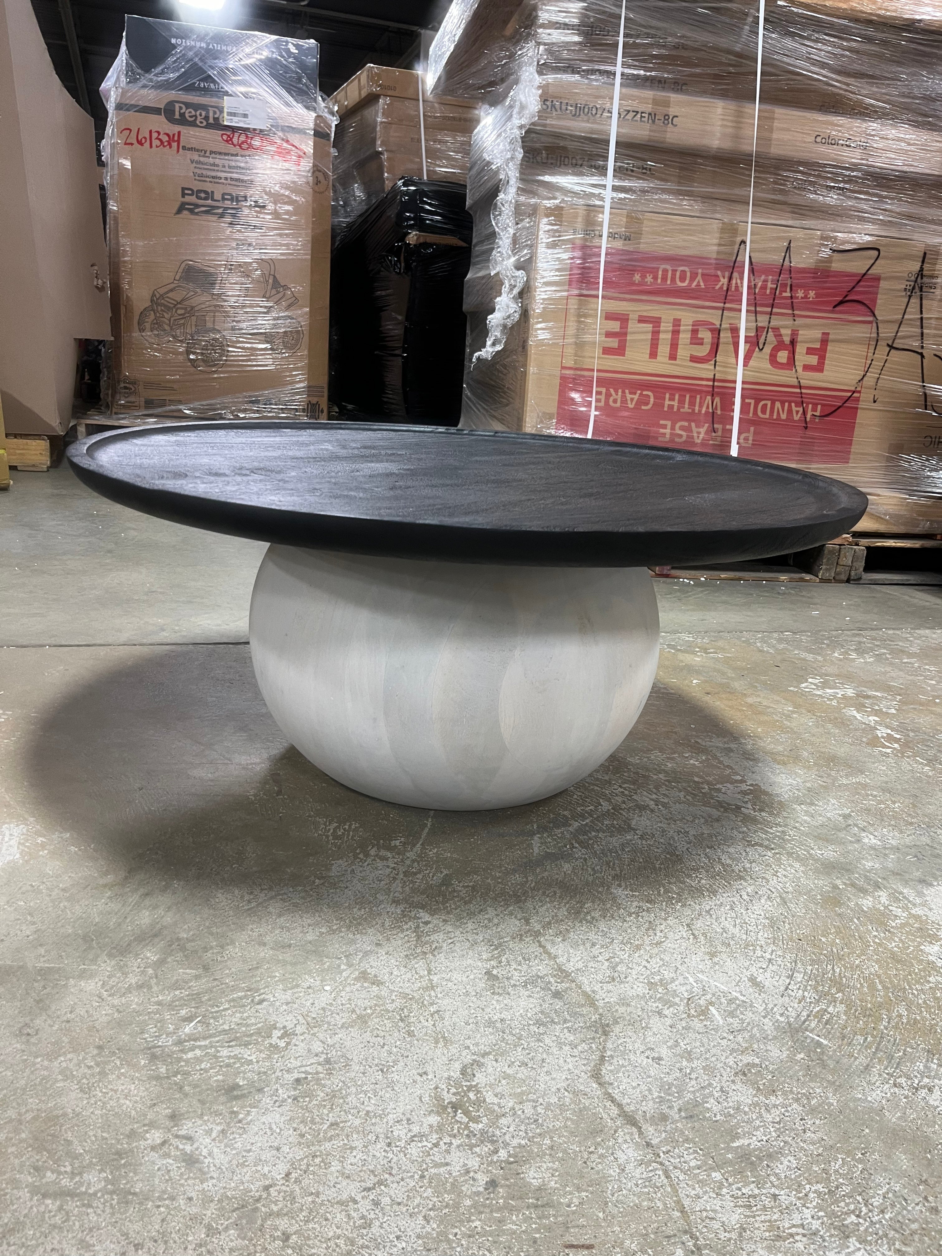 Black Rolf Coffee Table