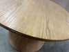 Wooden Round Pedestal Coffee Table