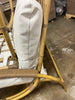 2pc Sculptured Statement Patio Conversation Set Chair & Ottoman