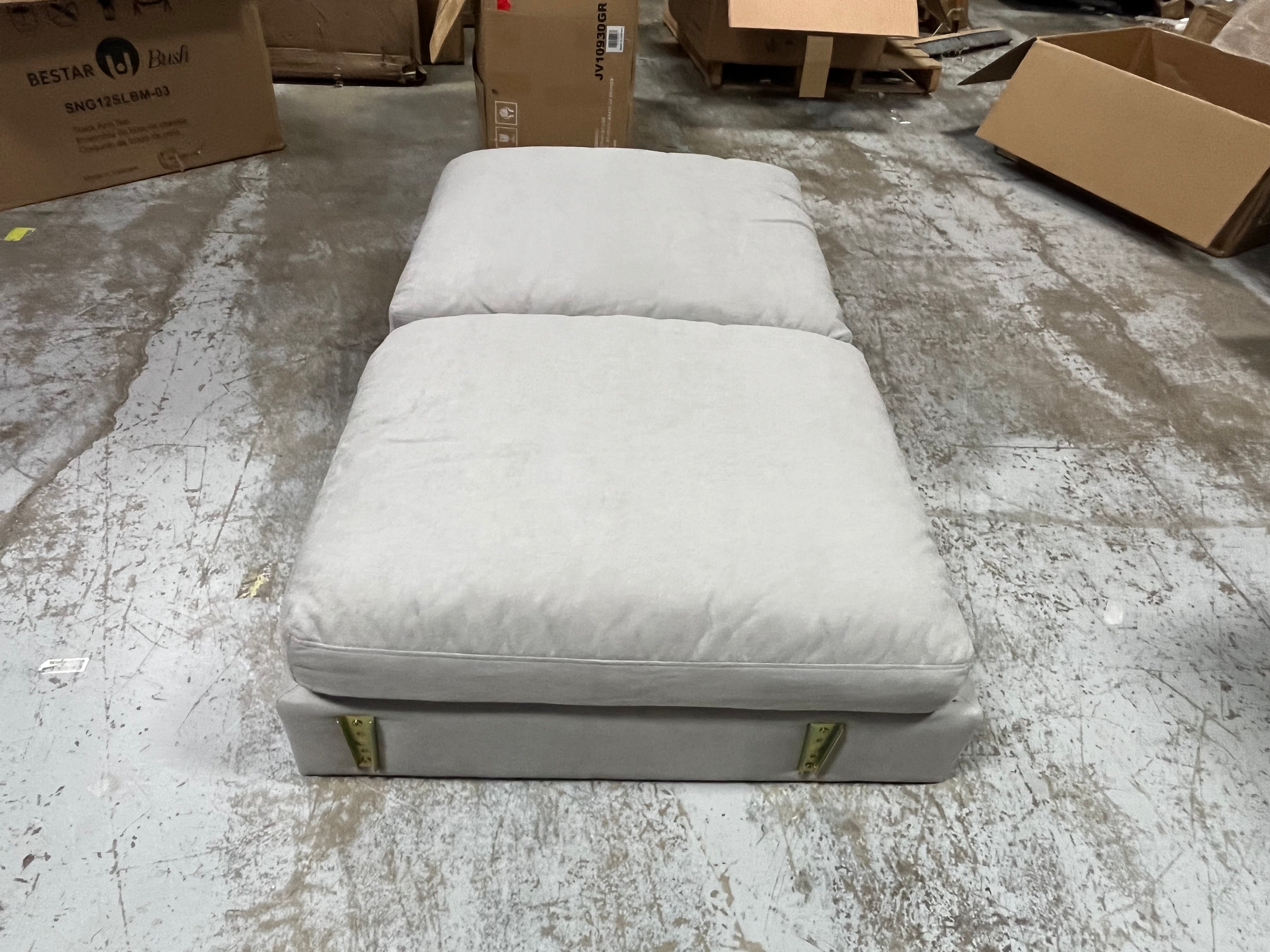 Odd ottoman pieces x2