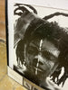 2pc Cultural Framed Wall Posters: Modern Art Lithograph, Black Frame