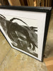 2pc Cultural Framed Wall Posters: Modern Art Lithograph, Black Frame