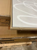 (Set of 2) Line Drawing Wall Canvases Gray/White