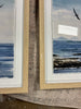 (Set of 2) Seascape Framed Art Set Natural