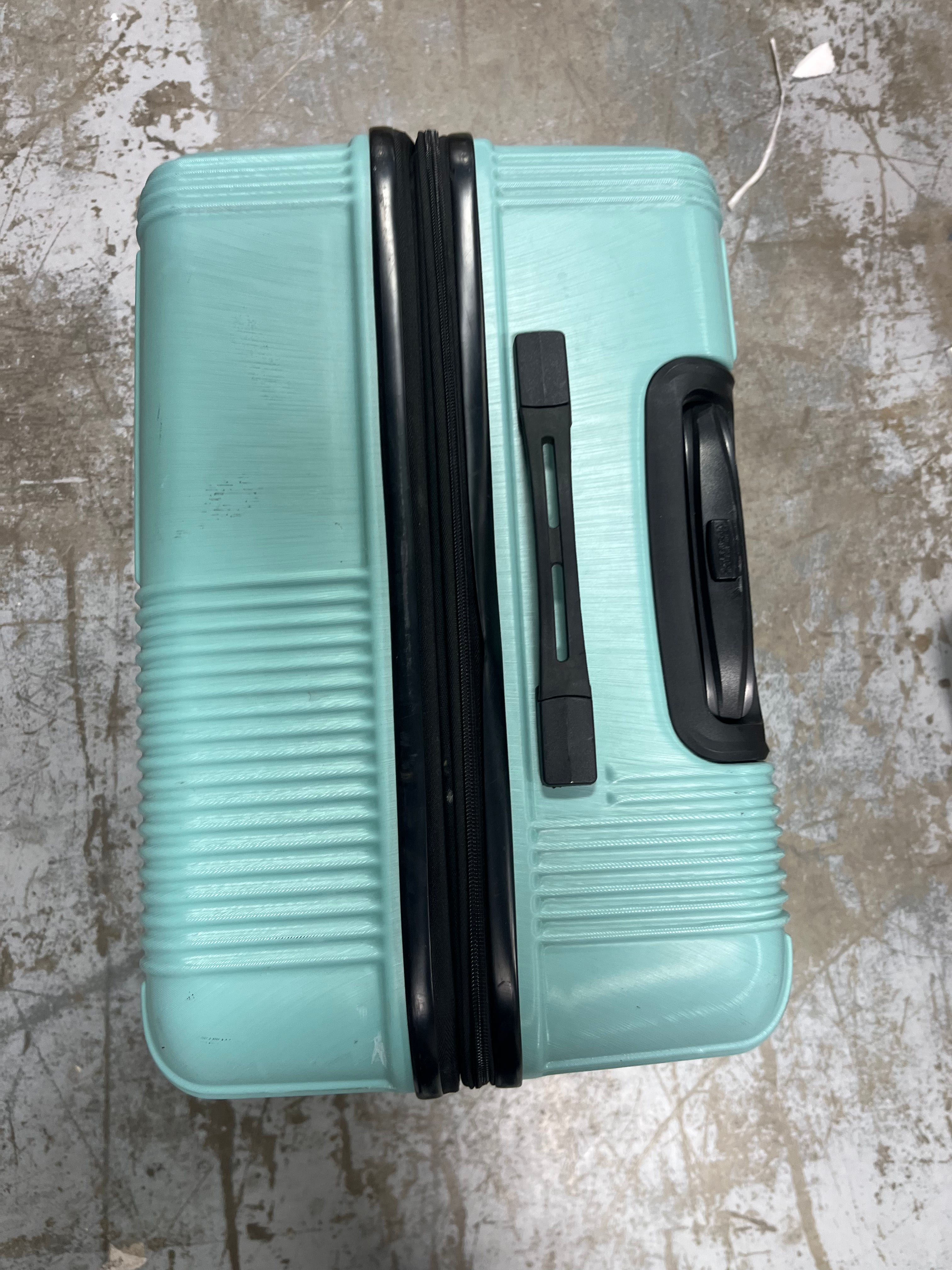 Hardside Large Checked Spinner Suitcase