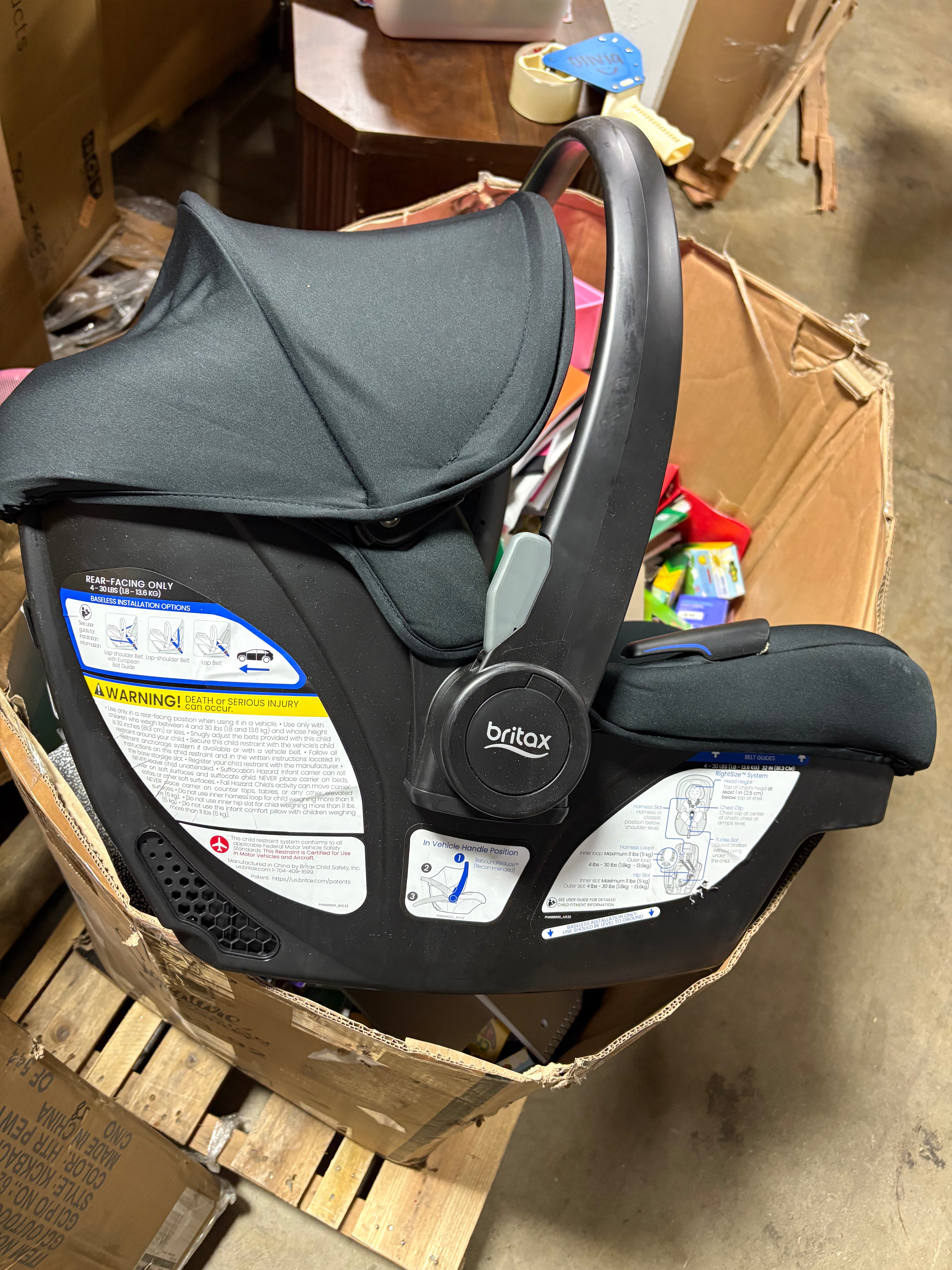 Infant Car Seat, Graphite Onyx