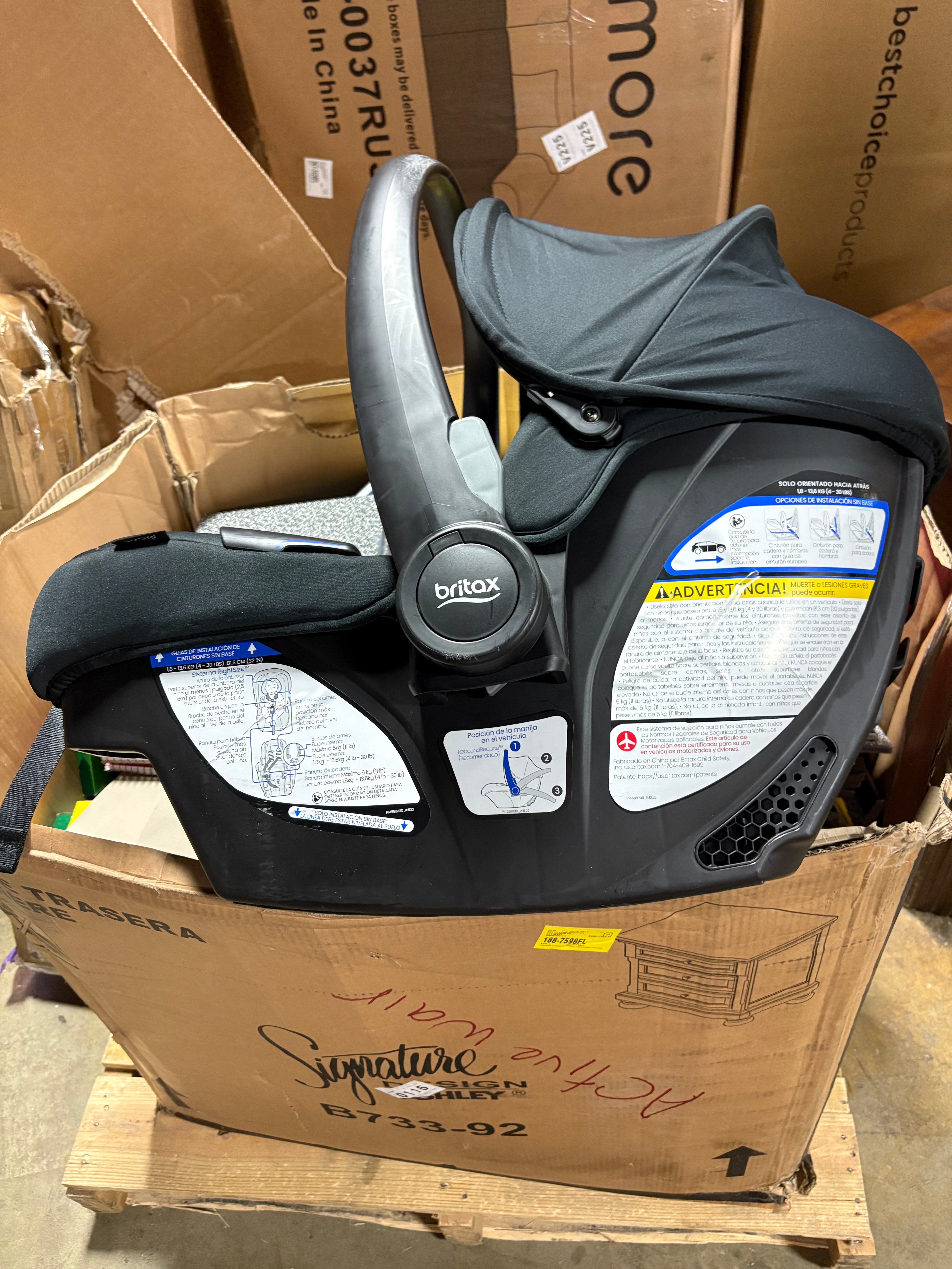 Infant Car Seat, Graphite Onyx