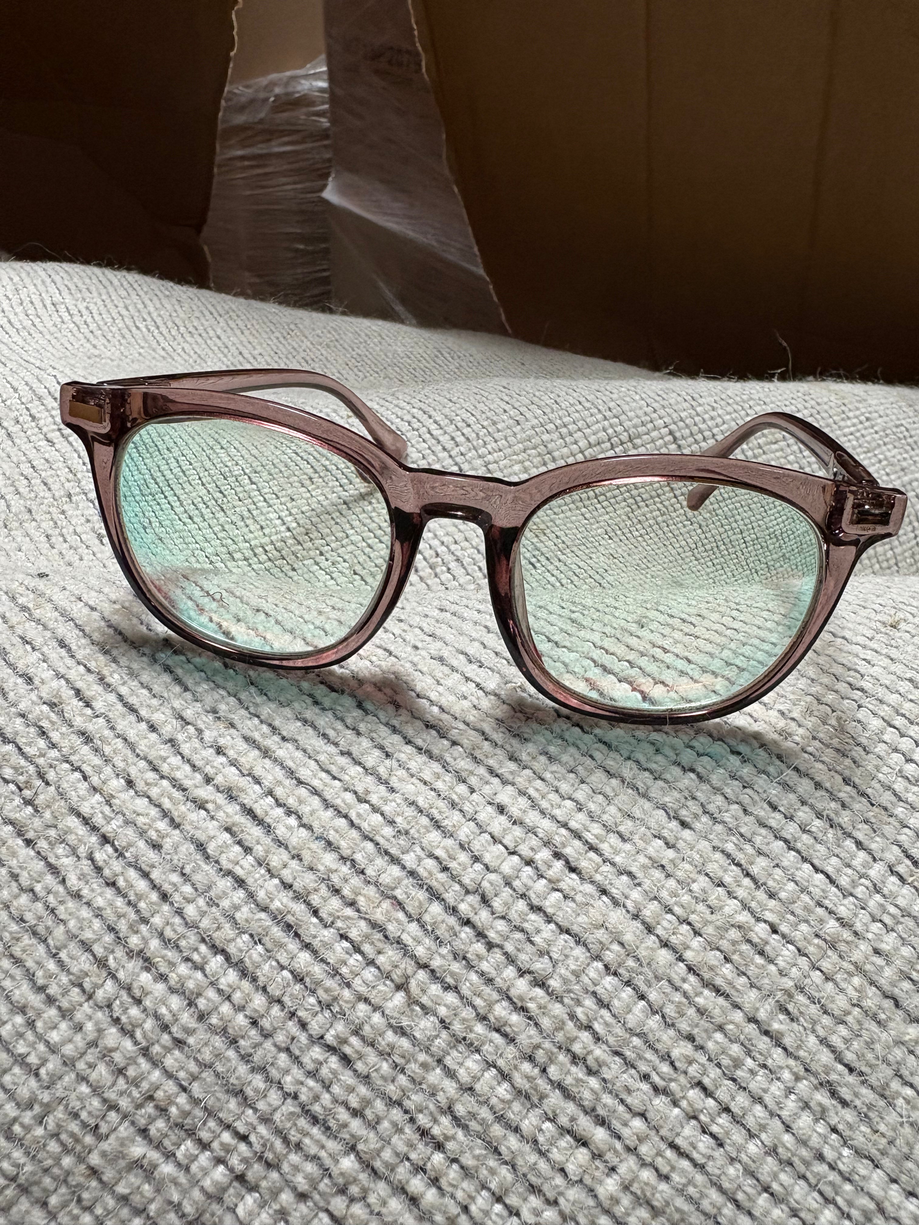 Gillian Eyeglasses Nutmeg Crystal