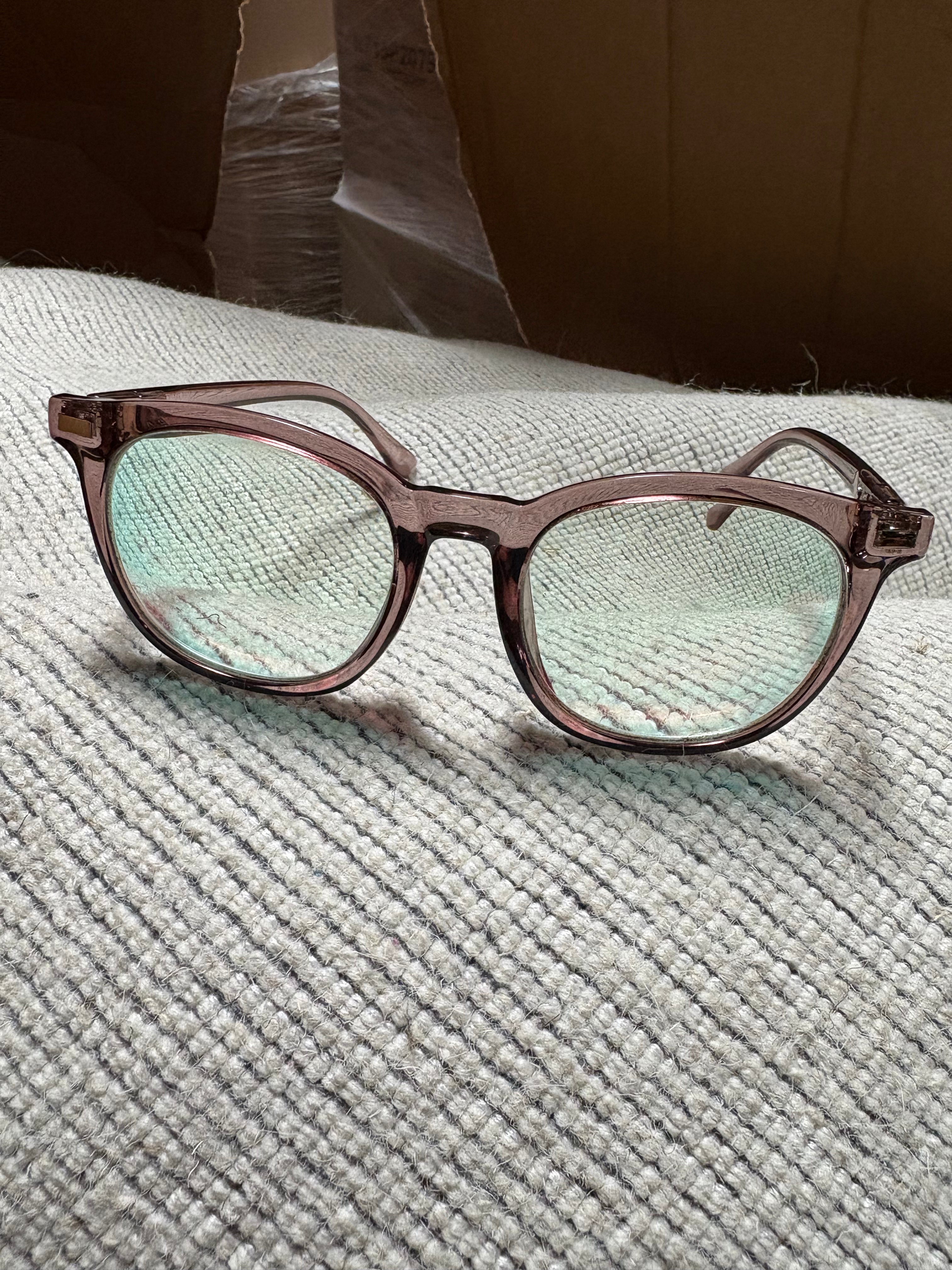 Gillian Eyeglasses Nutmeg Crystal