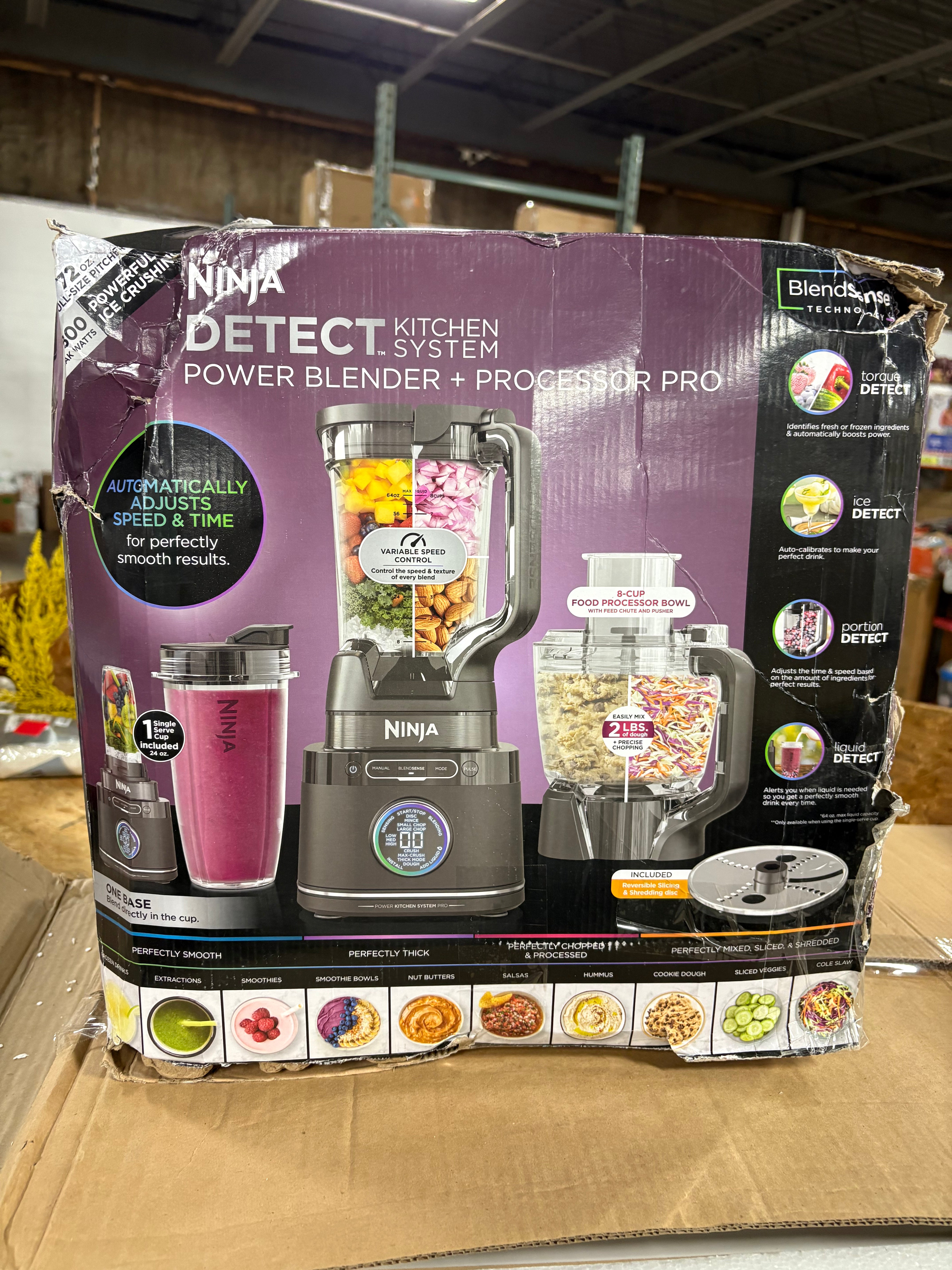 Power Kitchen System Pro with BlendSense Technology - Blender & Food Processor